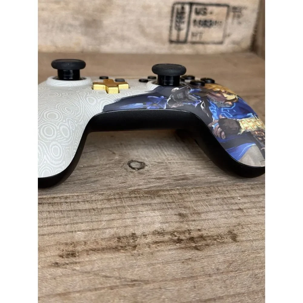 For Nintendo‎ Switch Zelda Breath Of The Wild Wired Controller PowerA 1506260-02